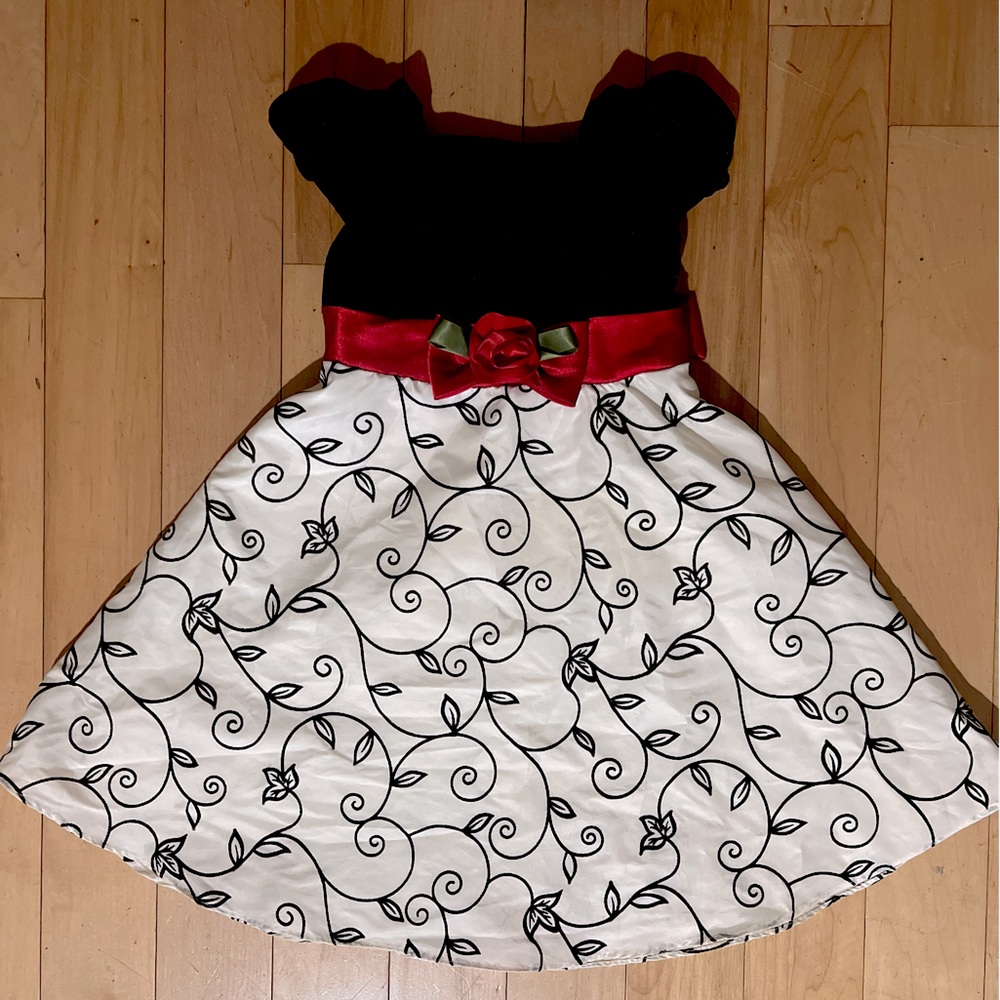 Beautiful Youngland Youth Girls Dress Size 4, holiday family photos, Valentines